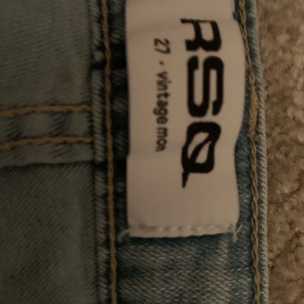 RSQ Blue Straight Leg Jeans